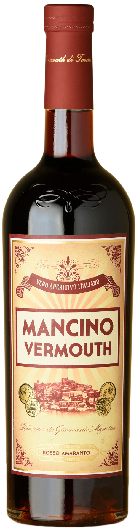 Акція на Вермут Mancino Rosso Amaranto красный сладкий 0.75 л 16% (8000648001317) від Rozetka UA
