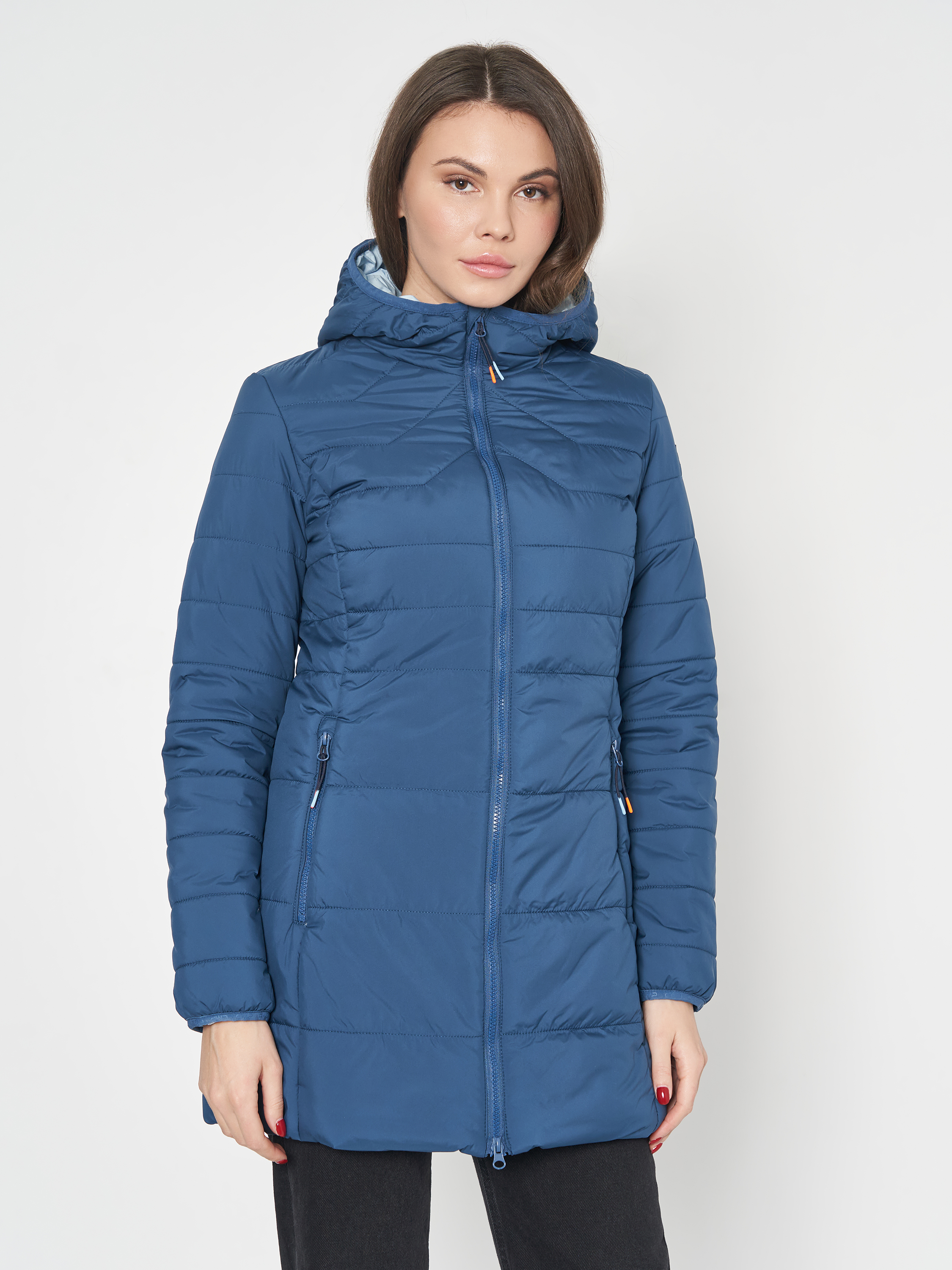 Акція на Куртка зимова жіноча CMP 32K1556-M928 36 Blue Ink від Rozetka