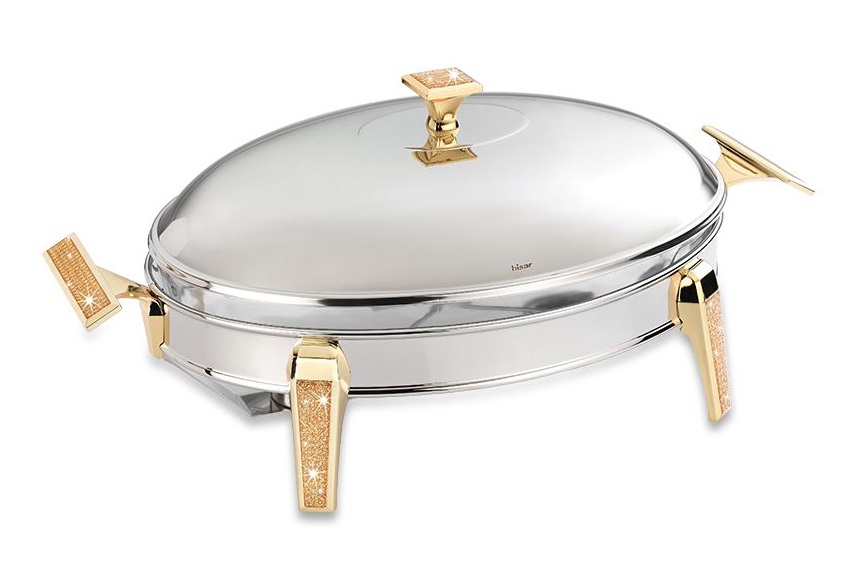

Мармит HISAR Mercury Gold овальний