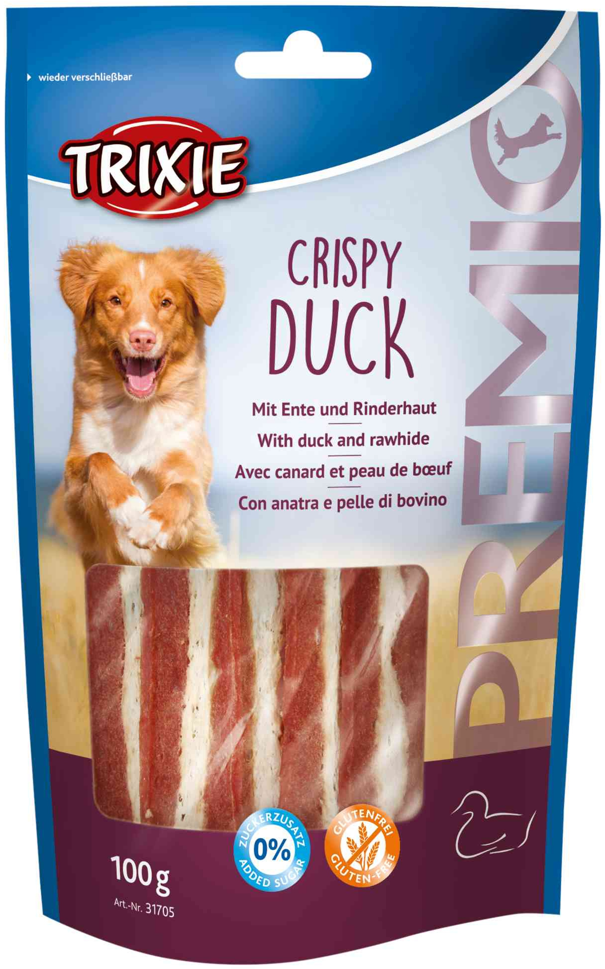 Лакомство для собак Trixie 31705 Premio Crispy Duck утка 100 г  (4011905317052) – в интернет-магазине ROZETKA | Купить в Украине: Киеве,  Харькове, Днепре, Одессе, Запорожье, Львове