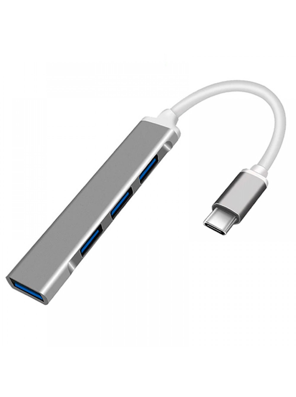 Переходник Type-C Hub на 4*USB Type-A 0.1м до MacBook, iMac, iPad ...