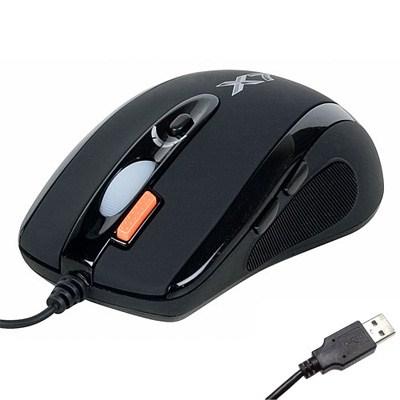 

Мышь A4Tech X-718BK Black USB