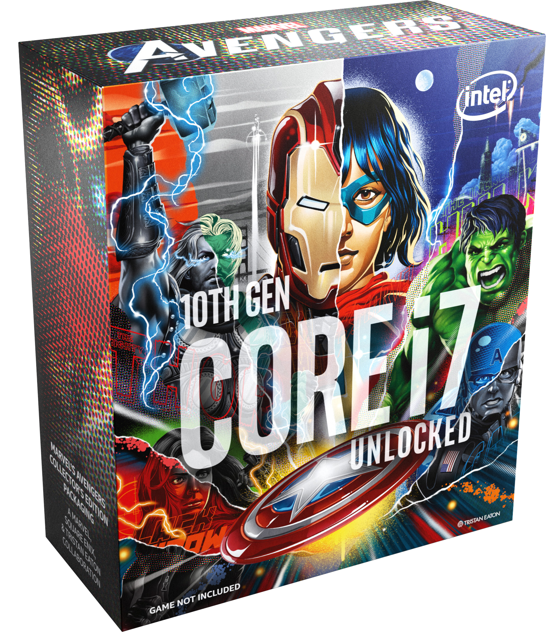

Процессор Intel Core i7-10700K 3.8GHz/16MB (BX8070110700KA) s1200 Marvel's Avengers Collector's Edition BOX