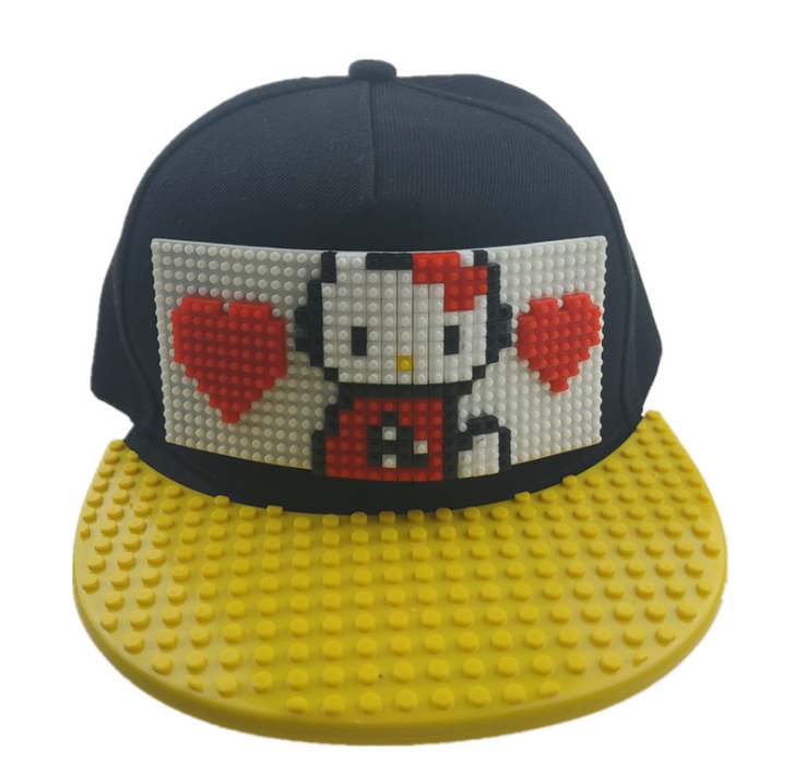 

Бейсболка Jsstore Hello Kitty Черная 50-54 см Конструктор Лего