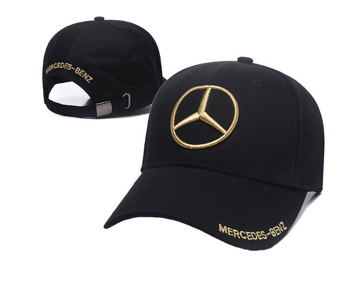 

Кепка Jsstore Mercedes Черная с золотой вышивкой