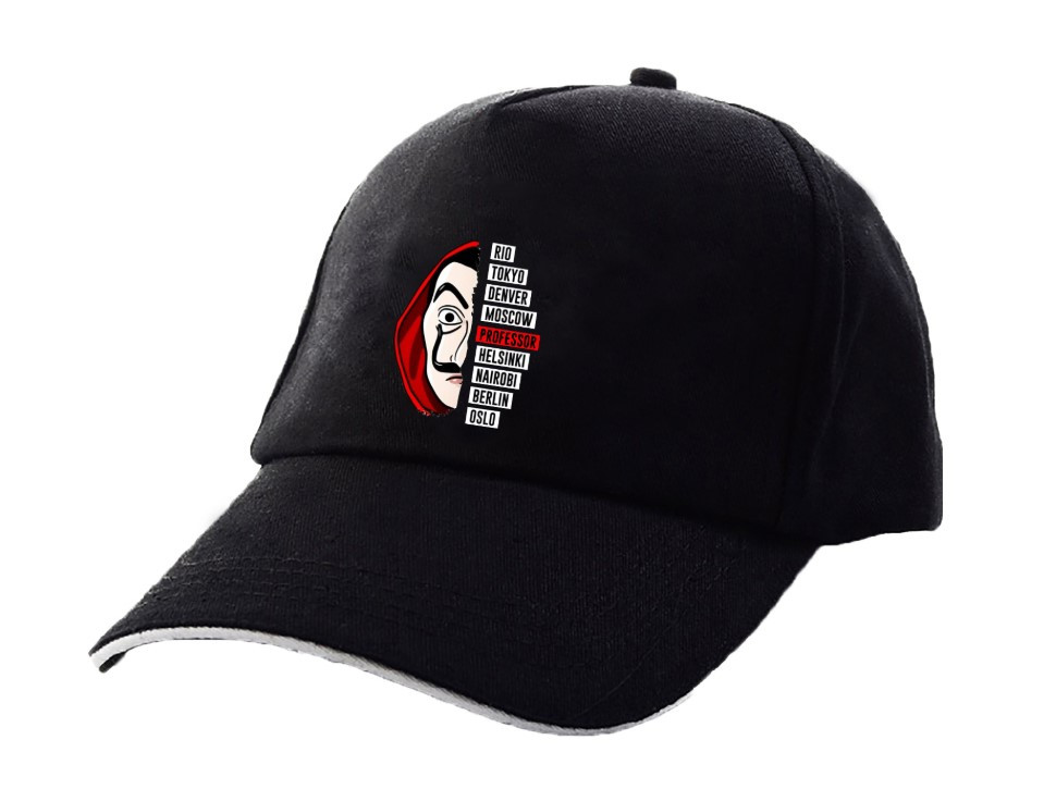 

Кепка Jsstore LA CASA de PAPEL Черная