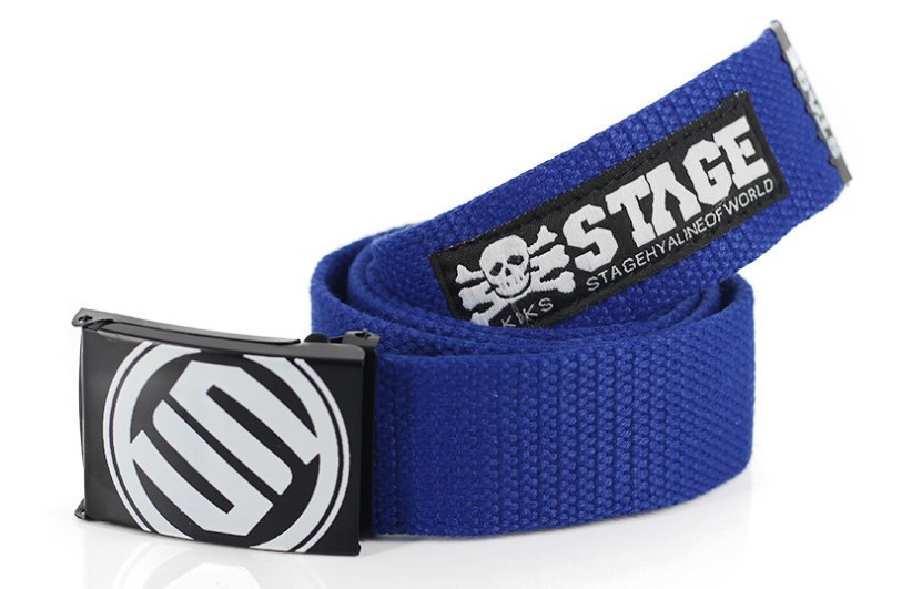 

Ремень Jsstore Skull Stage UN Синий 110см
