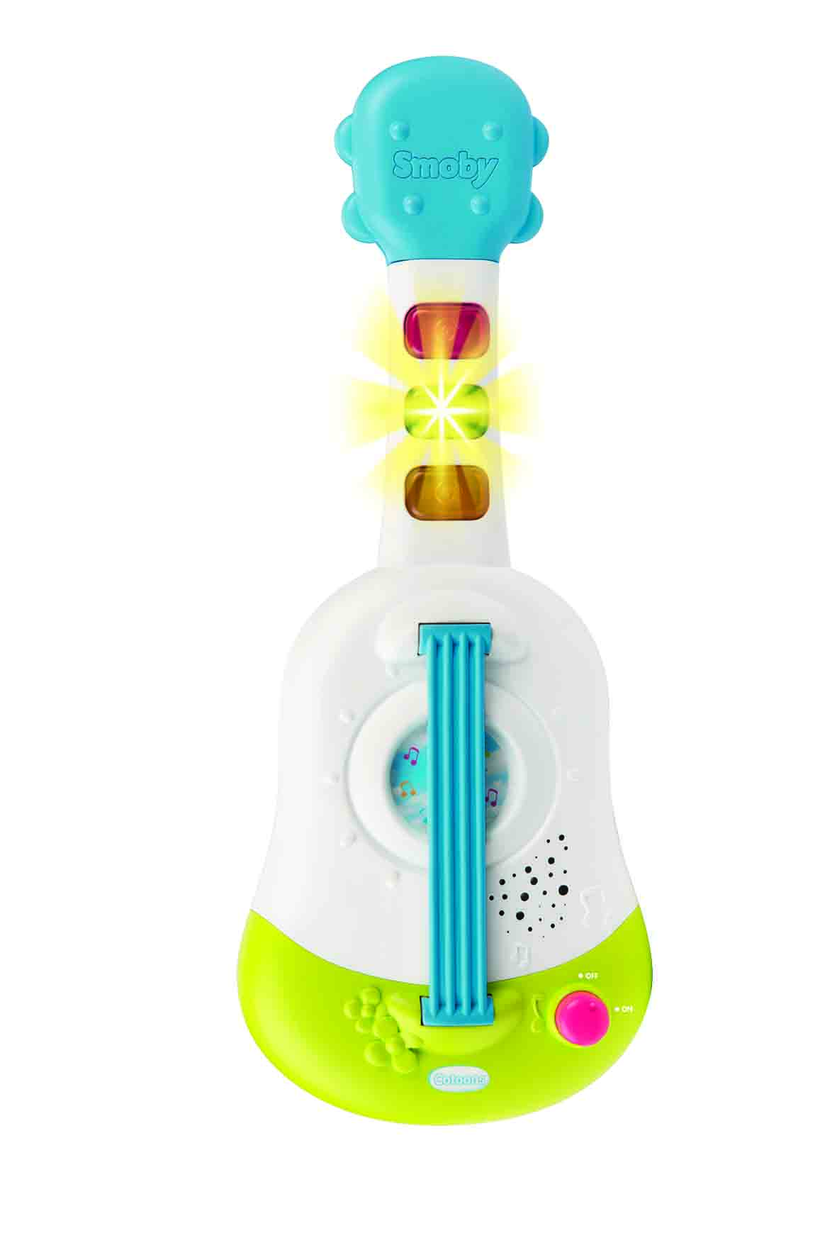 

Игрушка для развития Smoby Toys Cotoons Гавайская гитара со звуковым и световым эффектами (110503)