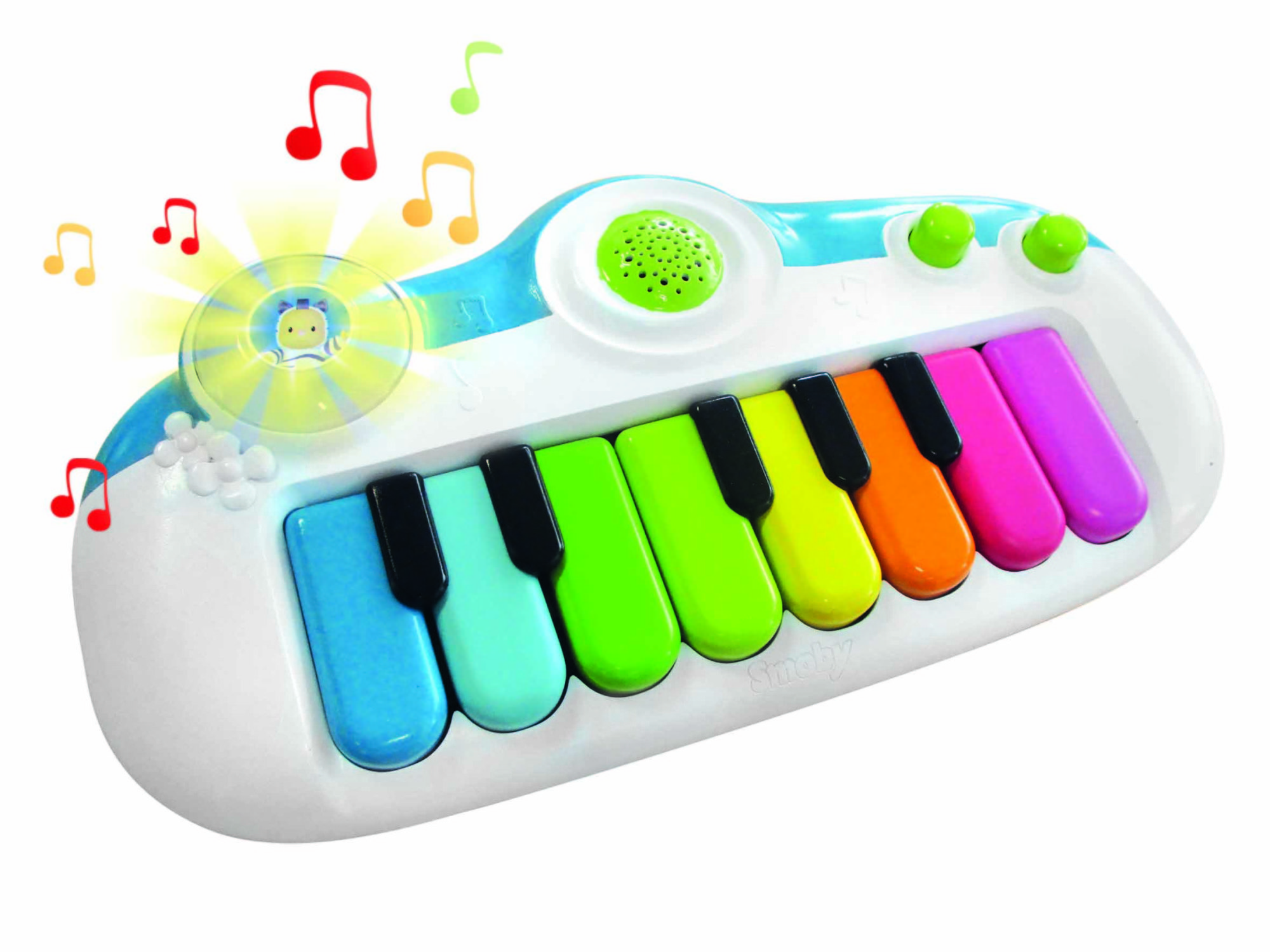 

Игрушка Smoby Toys Cotoons Пианино со звуковым и световым эффектами (110506)