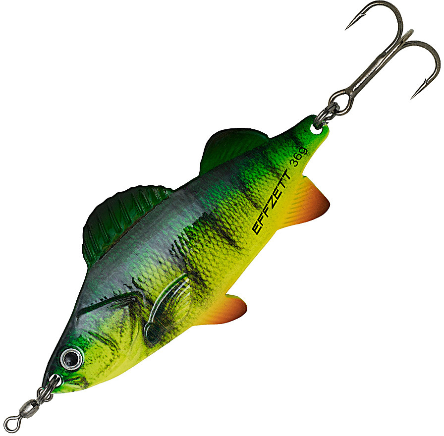 

Блесна DAM Effzett Perch Spoon 36 г 9 см Fire Perch UV (66667)