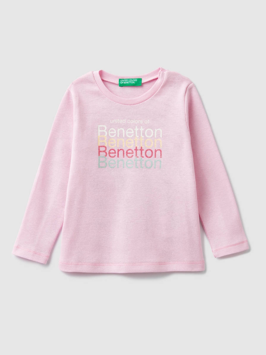 

Футболка с длинными рукавами United Colors of Benetton 3I9WC14QX.P_04A 82