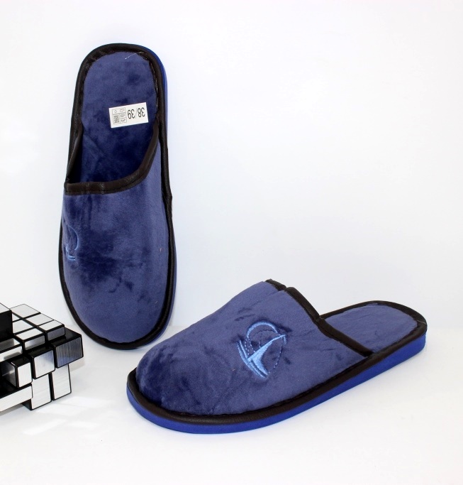 

Тапочки подростковые Shoes LM-08A-голубые 40/41 25.0см голубой