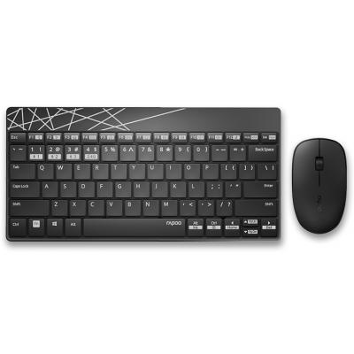 

Комплект Rapoo 8000M Black