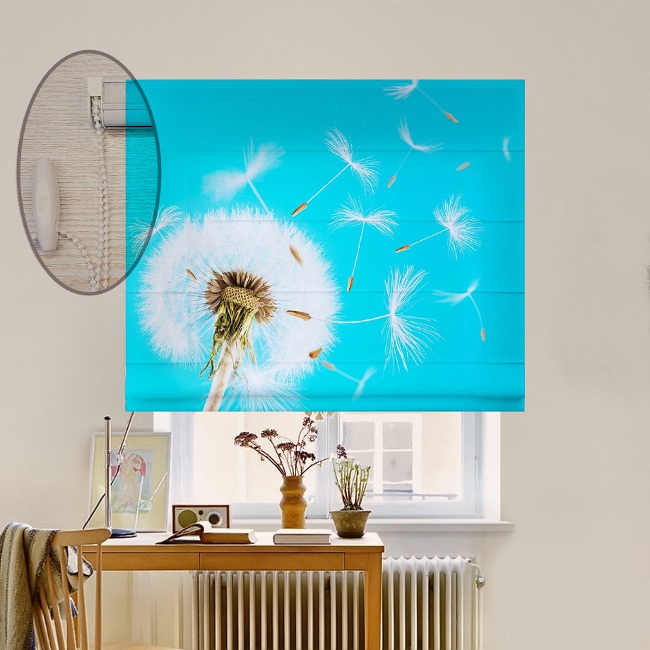 

Римская штора система Lux Coullise InHt Фотопечать Цветы 05-936 Джуси Велюр 40х170 см