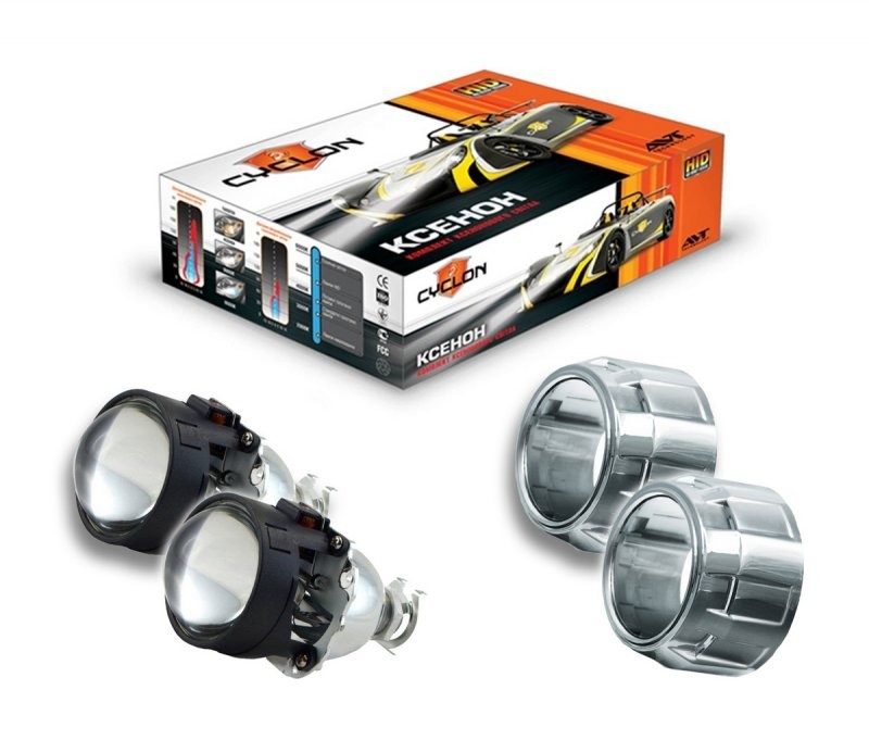Биксеноновые линзы CYCLONE BL-2.5" H1 ULTRA PLUS V2,S2 (пара) – фото ...