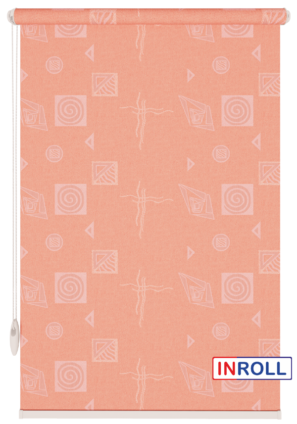 

Ролета тканевая INROLL Есо-Mini 127,5х165 см Ikea Розовый 1842