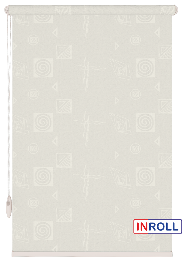 

Ролета тканевая INROLL Есо-Mini 122,5х165 см Ikea Молочный 1800