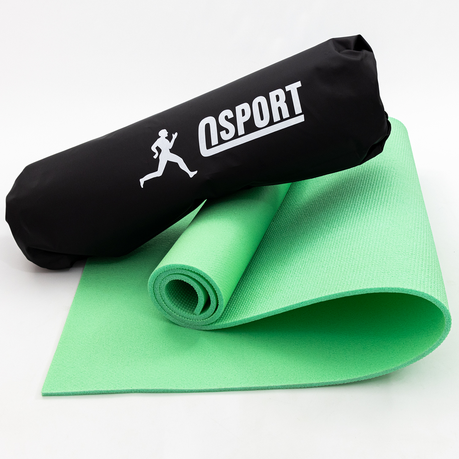 Коврик для йоги, фитнеса и спорта (каремат спортивный) OSPORT Спорт 8мм ...