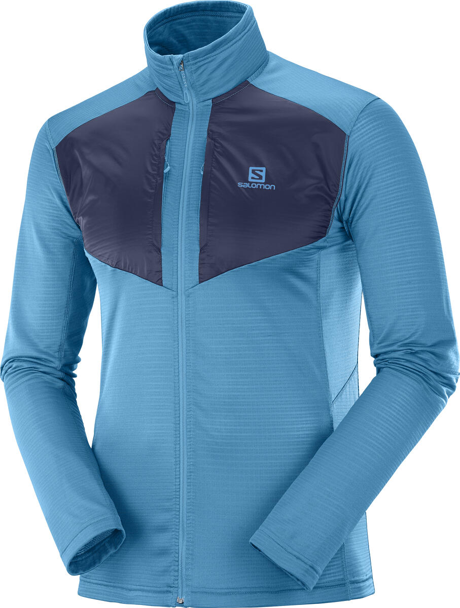 

Толстовка SALOMON GRID FZ MID S синий sC12941-S