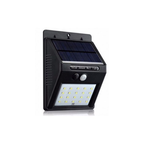 

Светодиодный фонарь с датчиком движения Solar Sensor 20LED черный (im-45092)