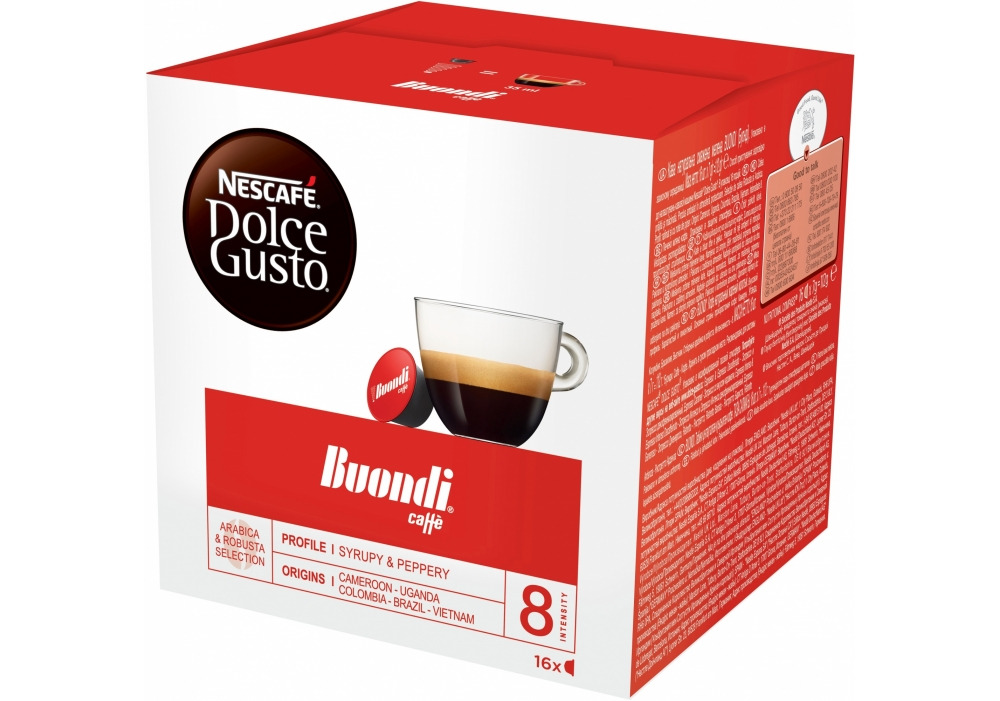 Купить Кофе в капсулах NESCAFE Dolce Gusto Buondi, 16 шт – ROZETKA ...