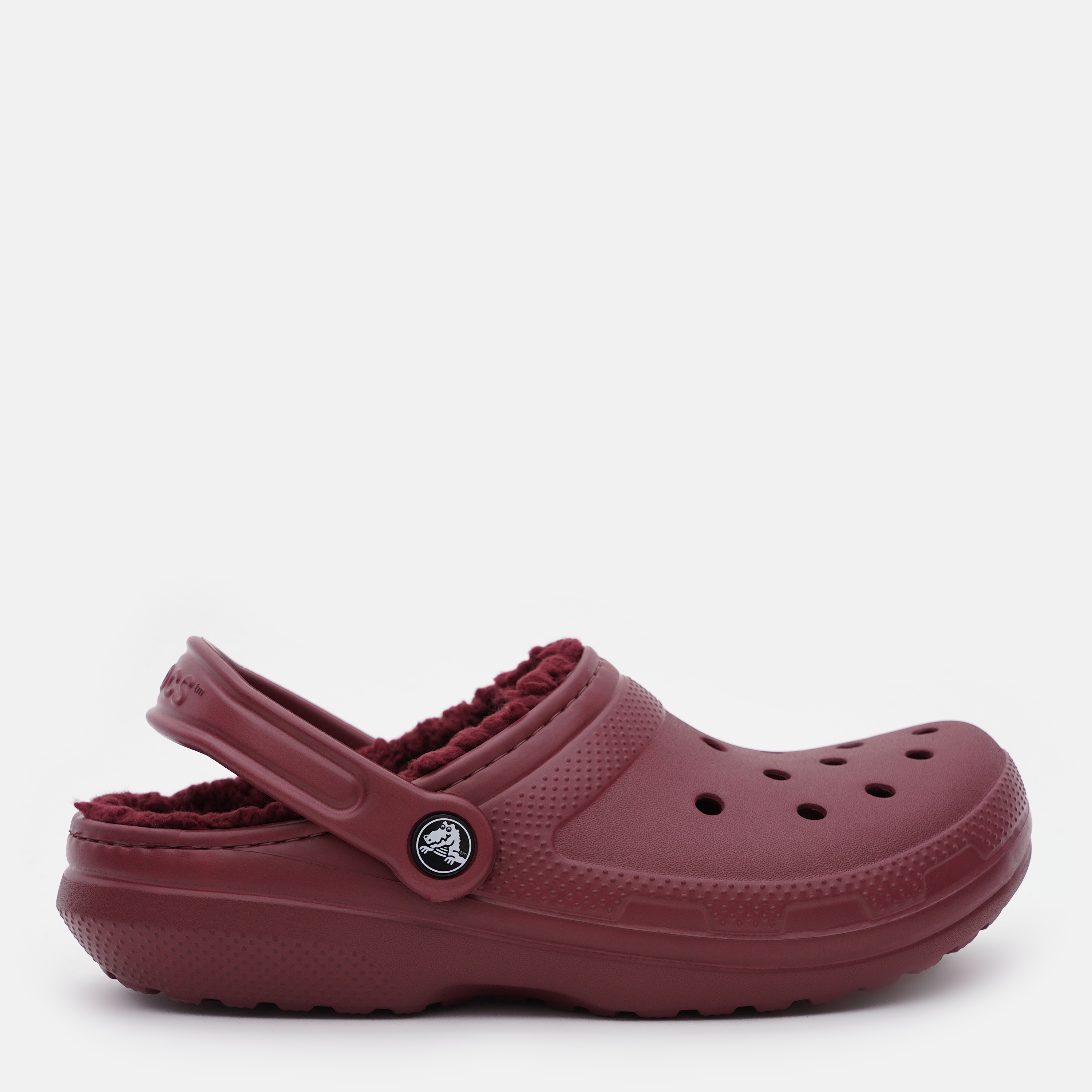 Акція на Жіночі крокси Crocs Classic Lined Clog 203591-612 39-40 (M7/W9) 25 см Бордові від Rozetka