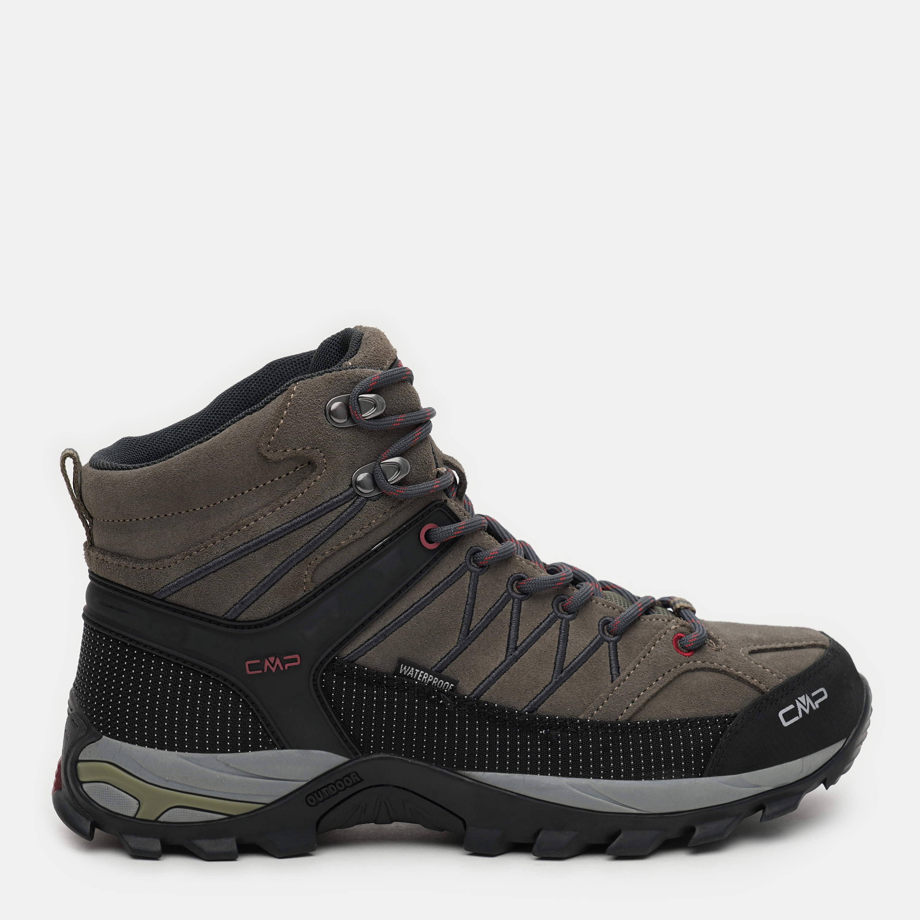 Акція на Чоловічі черевики CMP Rigel Mid Trekking Shoe Wp 3Q12947-02PD 42 (9US) 28 см Torba-antracite від Rozetka