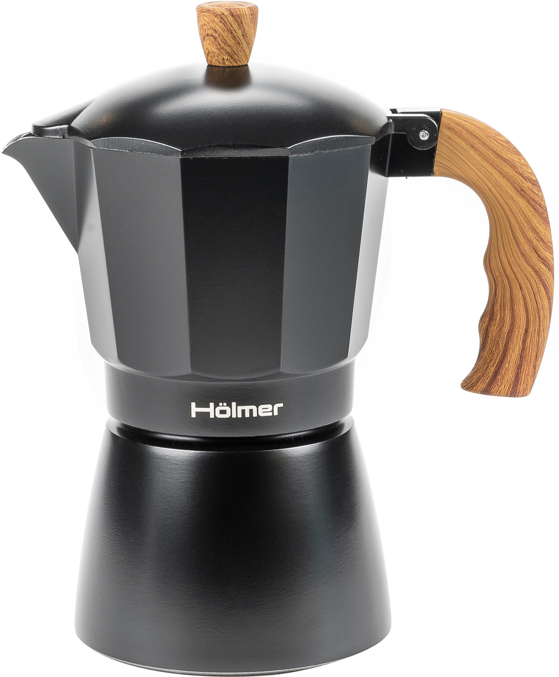 Гейзерная кофеварка Hölmer Natural 300 мл (CF-0300-BW Natural) – фото ...
