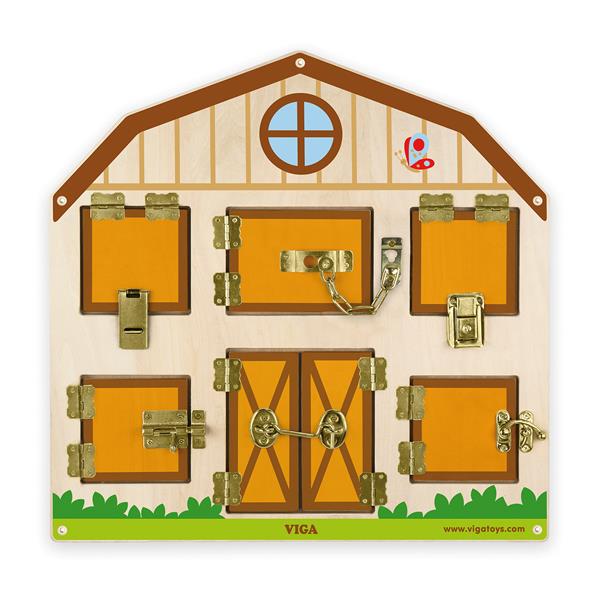 

Бизиборд Viga Toys Домик на ферме (51627)