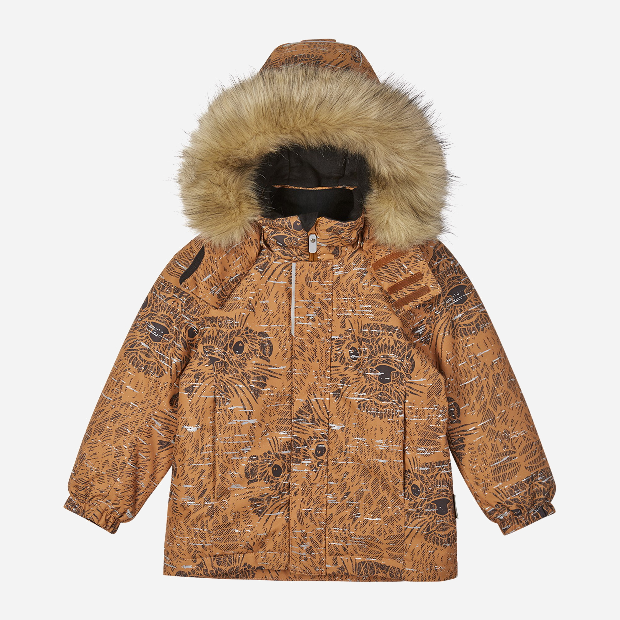 Акция на Дитяча зимова термо куртка для хлопчика Reima Sprig 521639-1492 134 см от Rozetka
