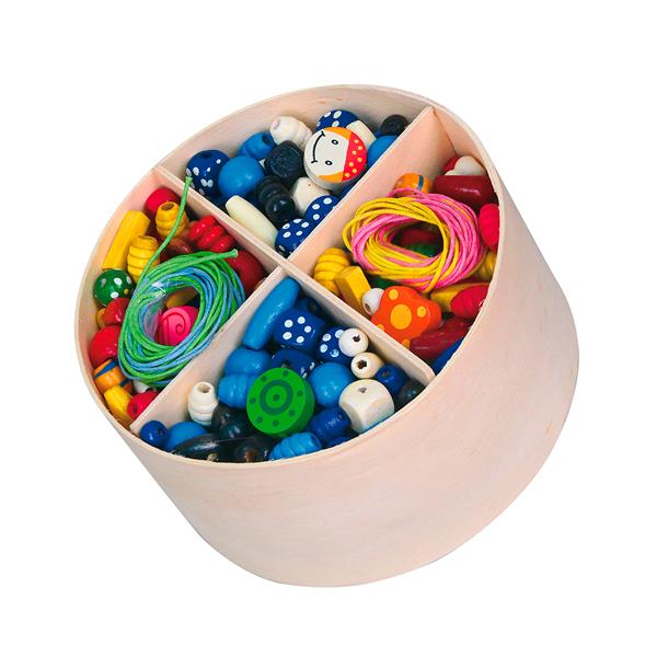 

Набор для творчества Viga Toys Деревянные бусины (56002)