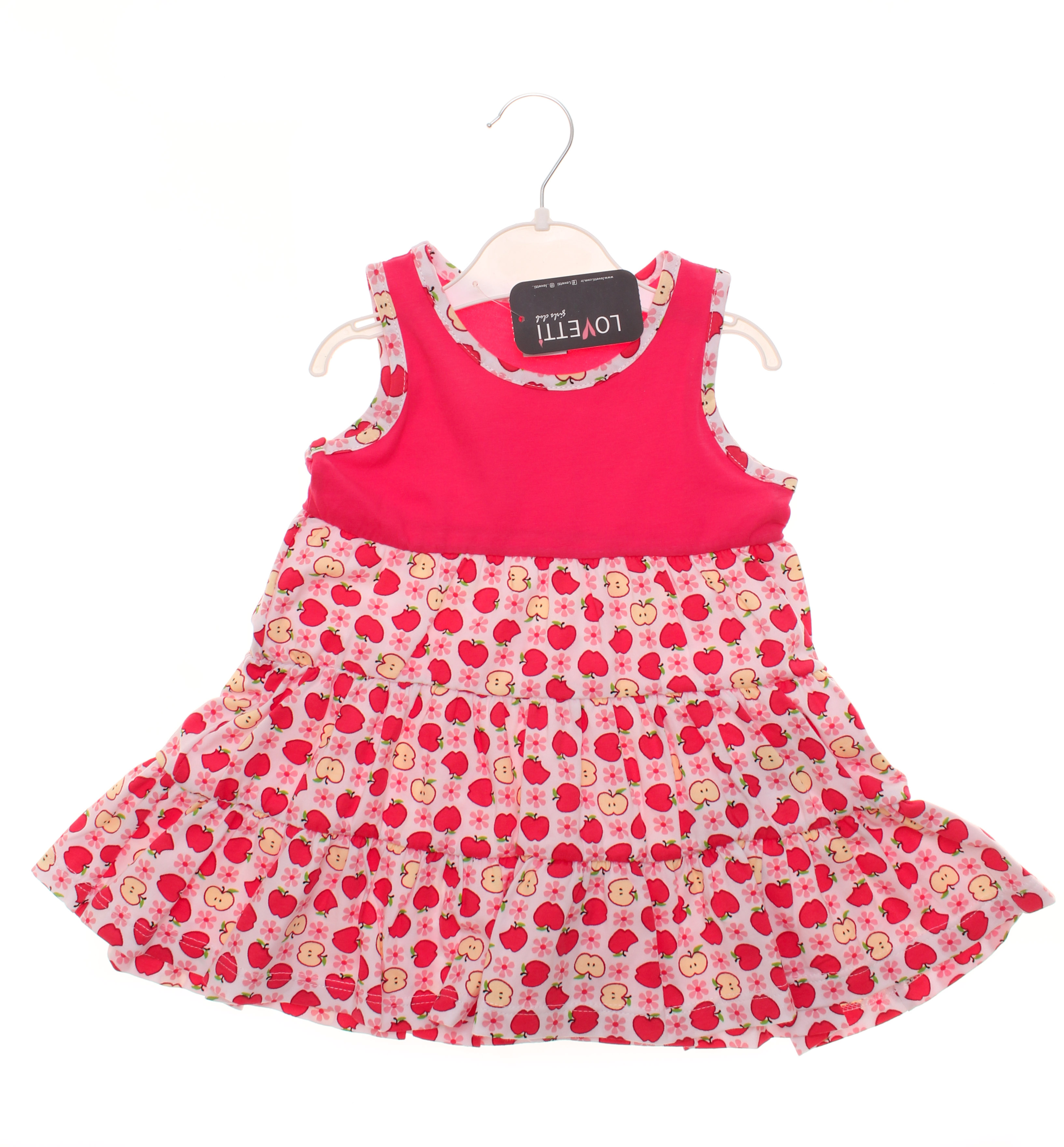 

Платье Lovetti Коралловый 92 см 5986-2