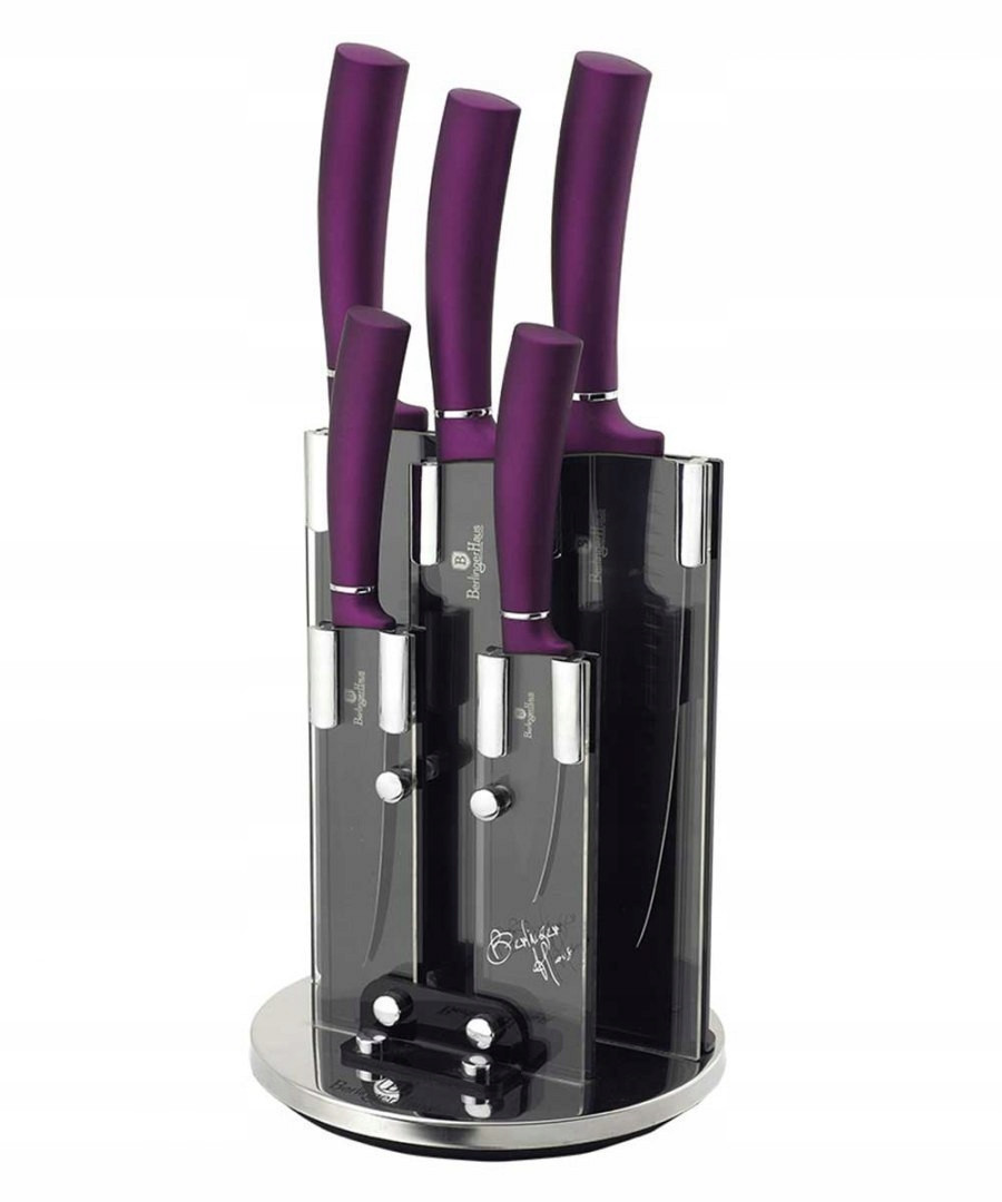 

Набор кухонных ножей 6 предметов Metallic Line Royal PURPLE Edition BH 2529