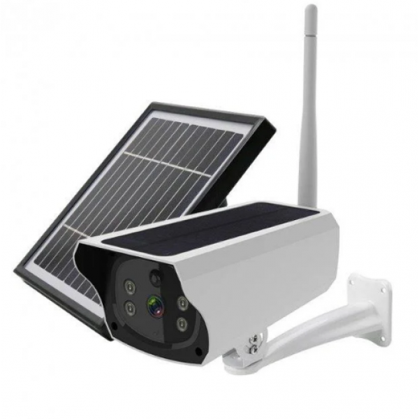 IP камера WiFi Y4P 2Мп 4G Sim с удаленным доступом уличная с солнечной ...