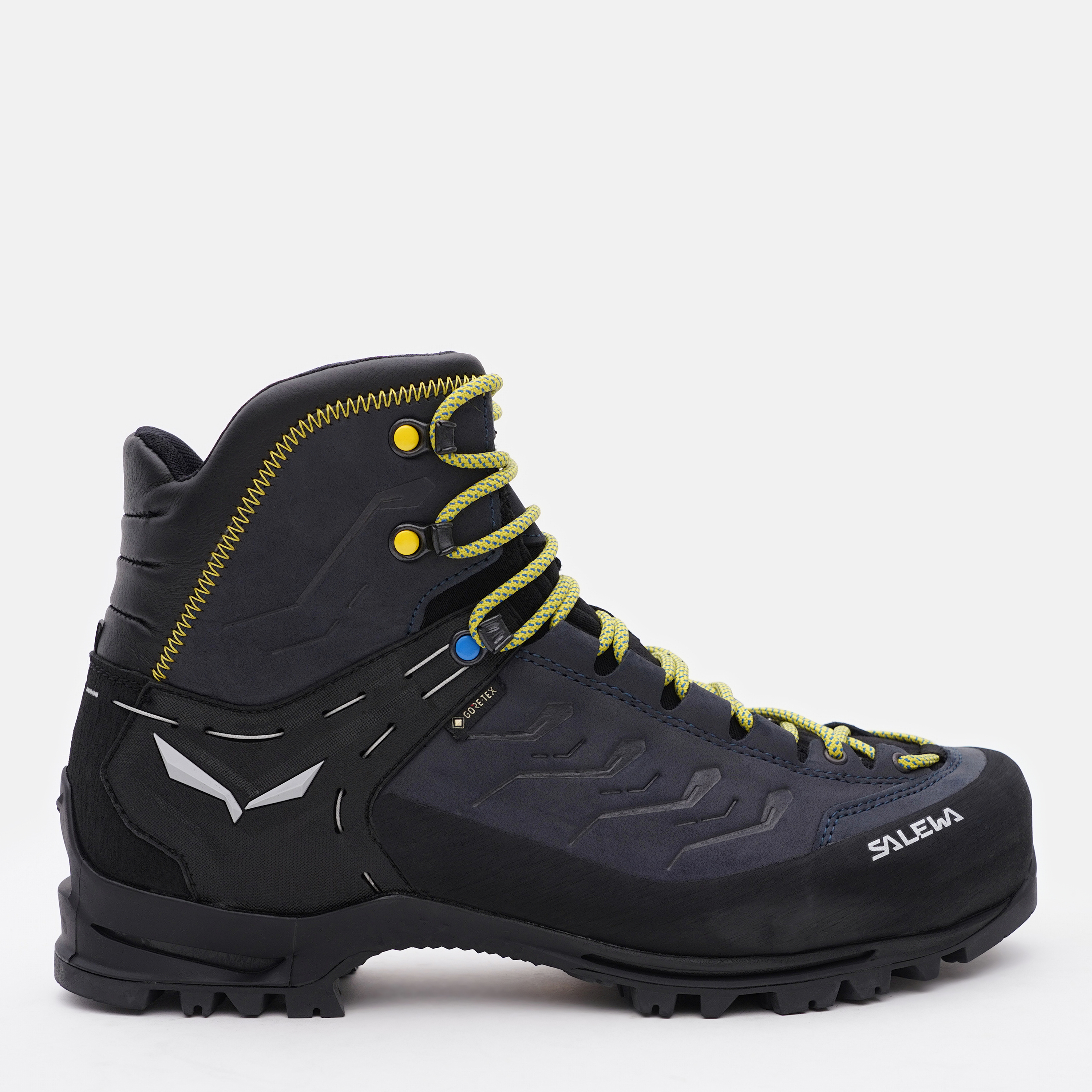 Акція на Чоловічі черевики для трекінгу з Gore-Tex Salewa Rapace Gtx 61332 43 (10) 28 см Чорні від Rozetka