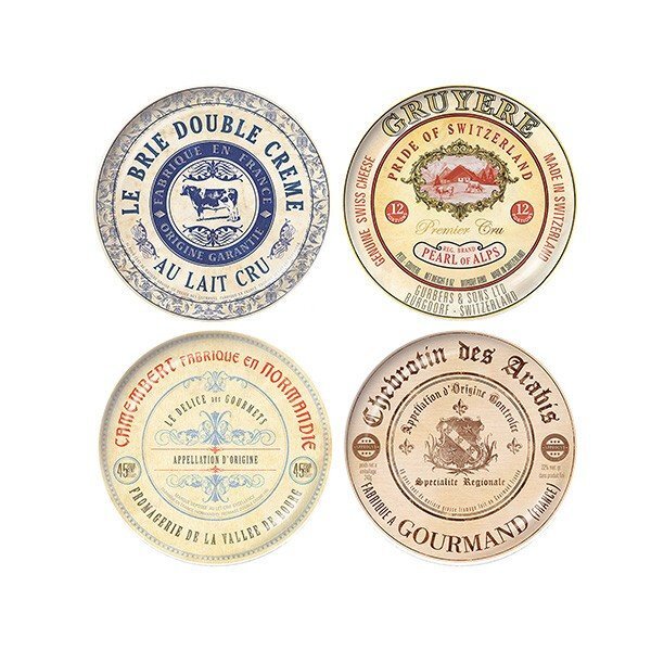 

Набор тарелок для сыра Creative Tops Gourmet Cheese 4 пр SP3607