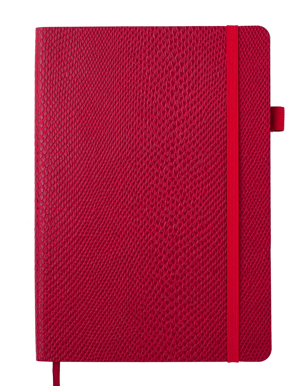 

Блокнот деловой Buromax Wild А5 96 л. в клетку красный иск.кожа (BM.295116-05)