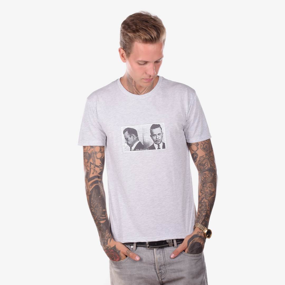 

Футболка POWER DILLINGER серая 198469_XXL