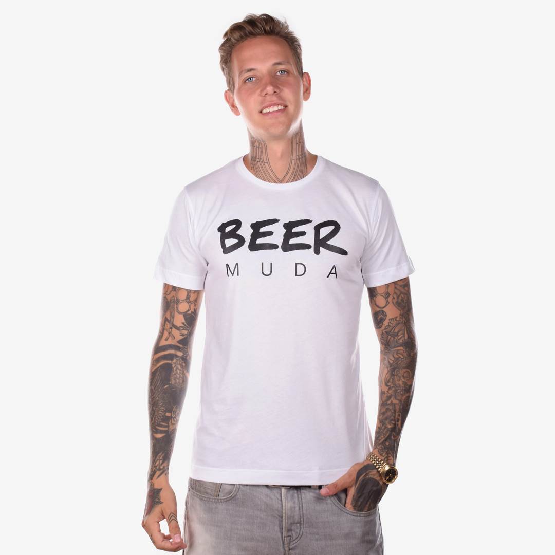 

Футболка POWER BEER MUDA белая 198629_M