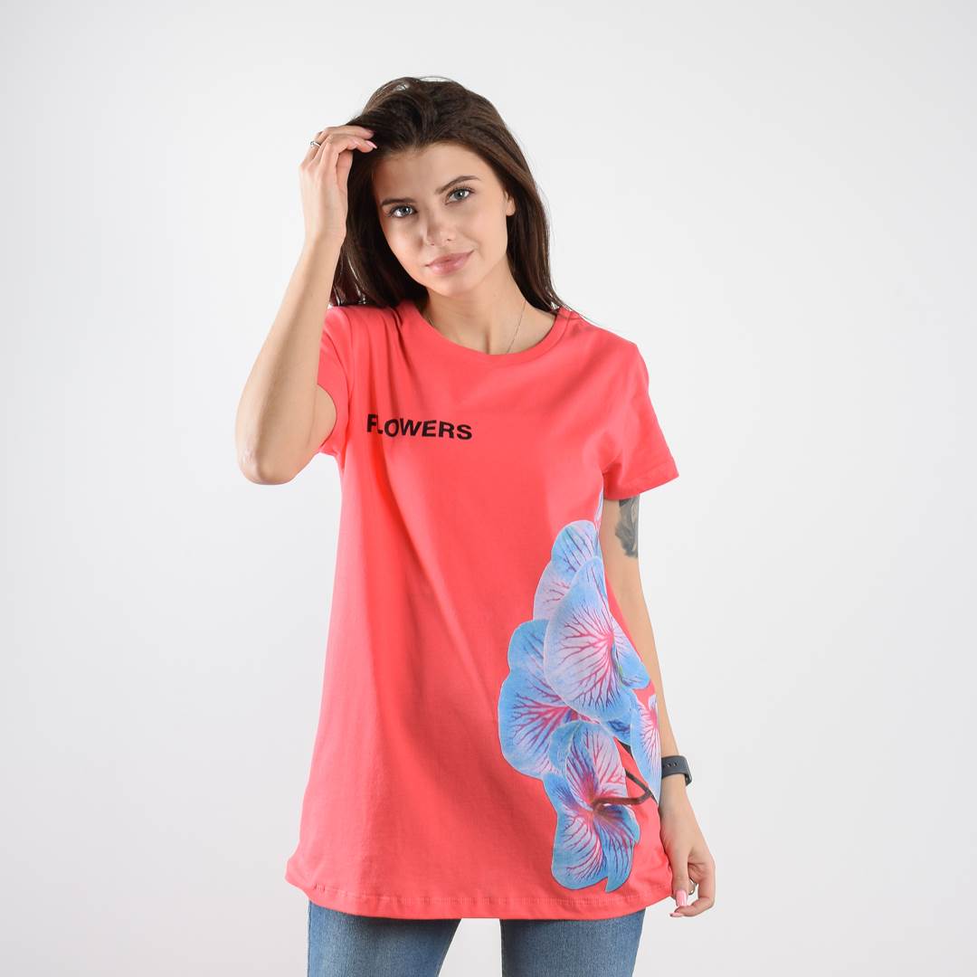 

Футболка POWER FLO-77 коралловая 199091_XXS