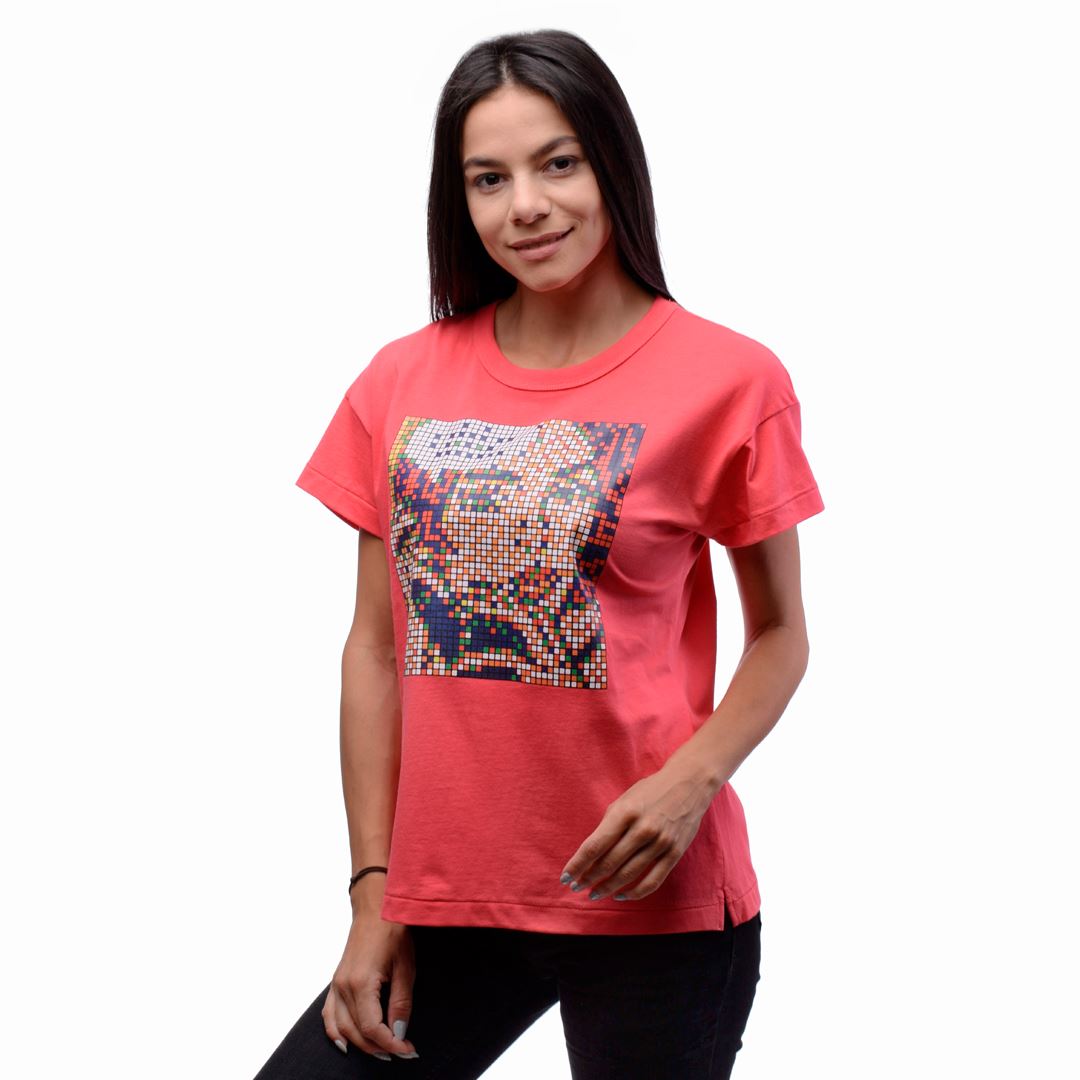 

Футболка POWER HELLOW коралловая 199485_M