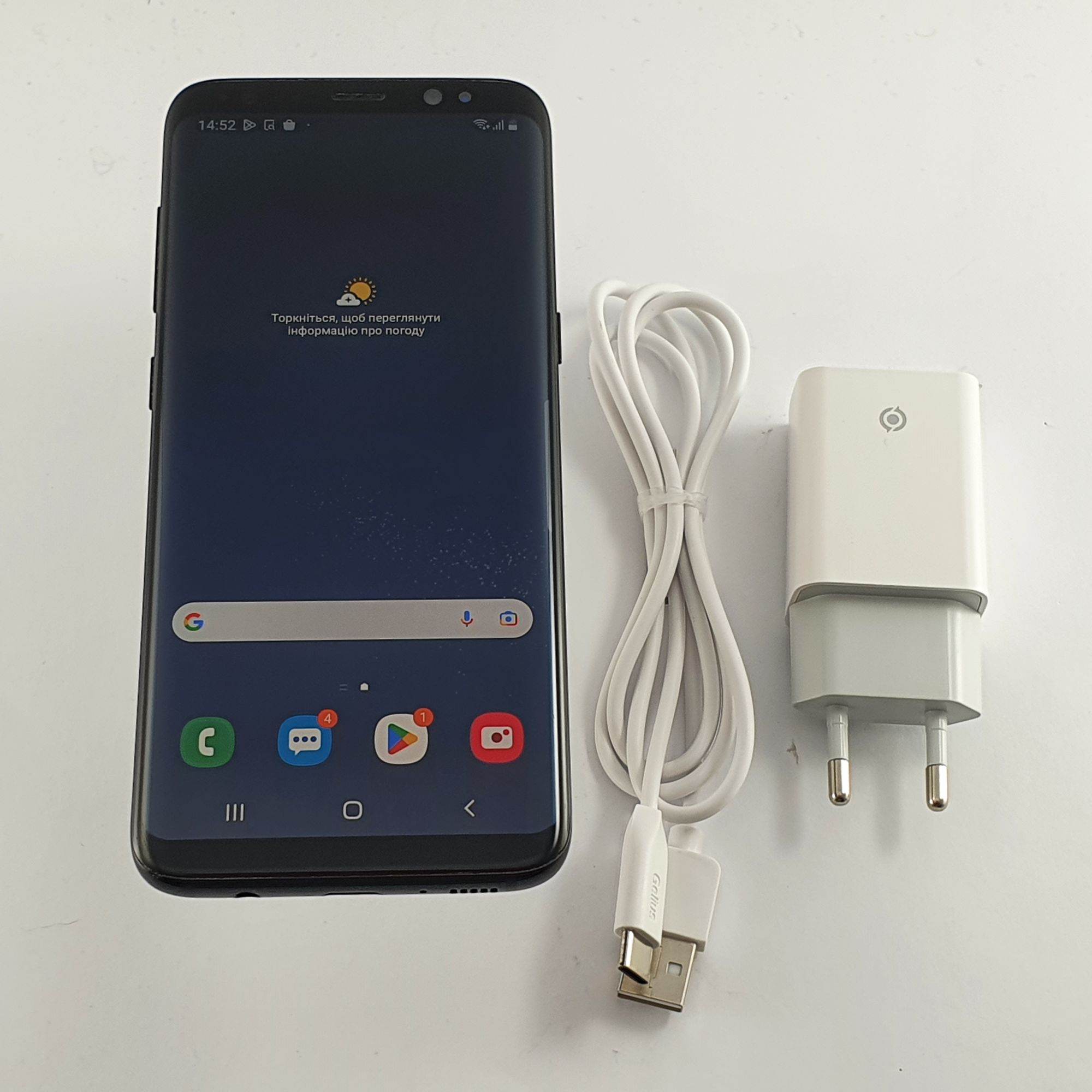 Samsung Galaxy S8 64 GB Midnight Black (2C00004218) Б/У фото, отзывы