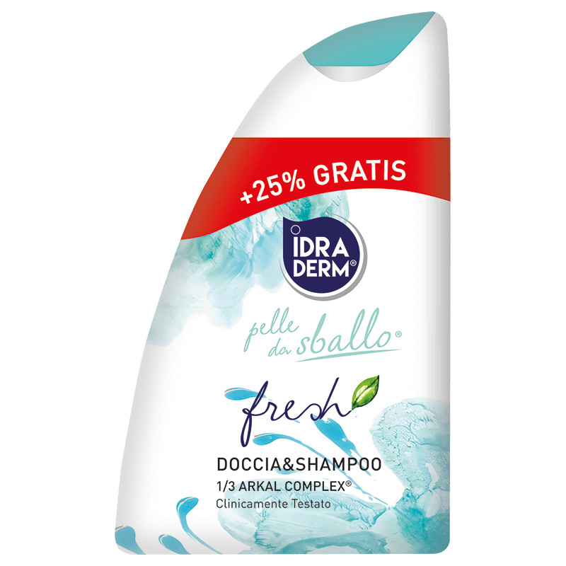 Шампунь-гель для душа 2в1 Idraderm Doccia&Shampoo Fresh 8000903670210 ...