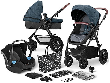 

Коляска 3 в 1 Kinderkraft XMoov Denim