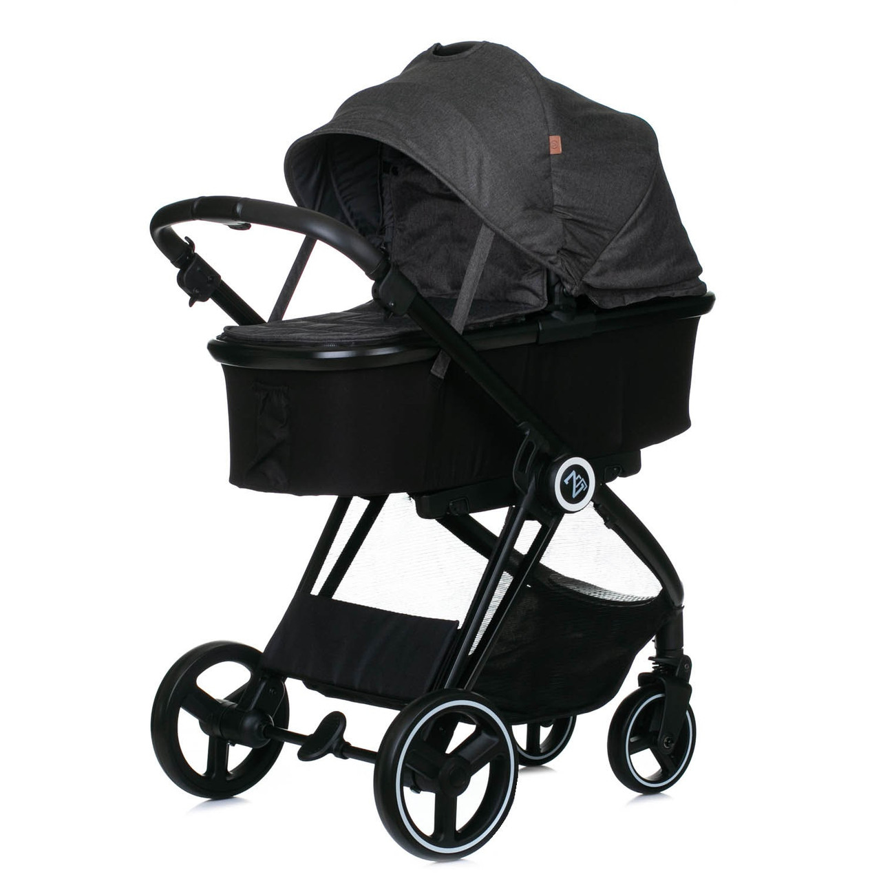 

Коляска 2 в 1 Babyzz B102 Чёрная