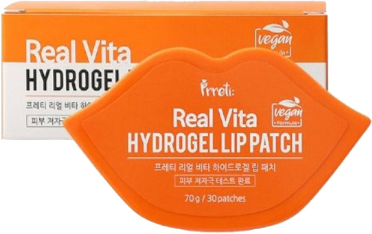 Увлажняющие патчи для губ Prreti Real Vita Hydrogel Lip Patch 30 шт ...