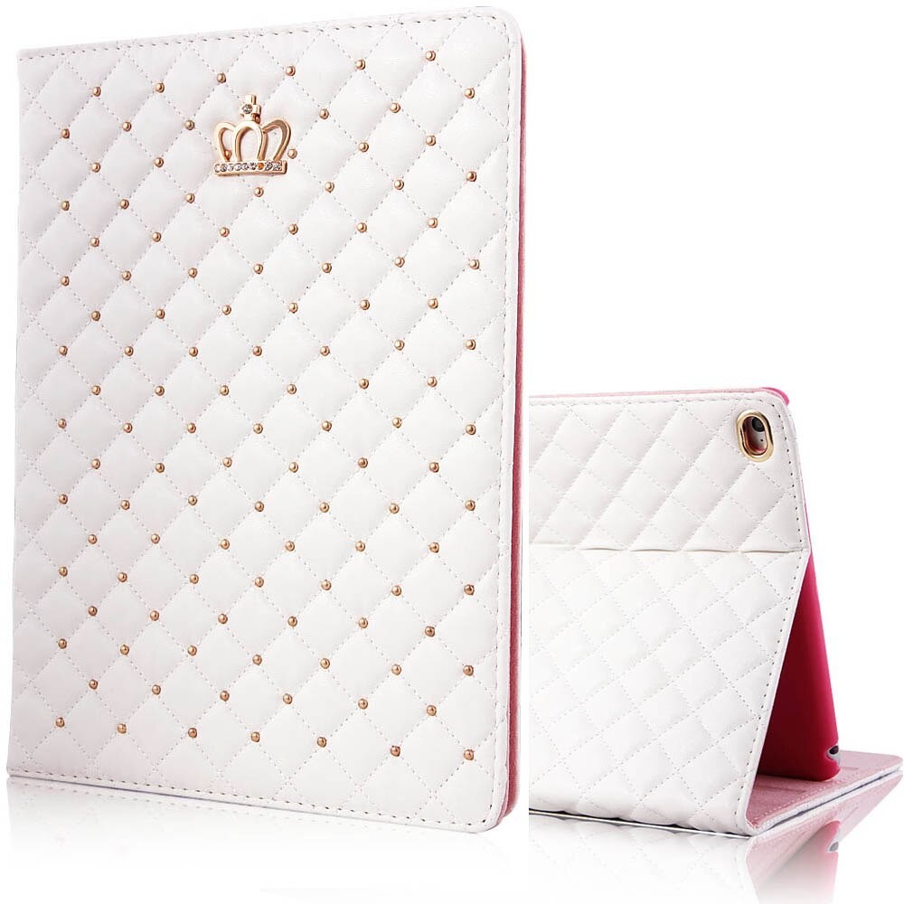 Чехол LuxuryFlip для Apple iPad Air 1 с короной White – низкие цены ...