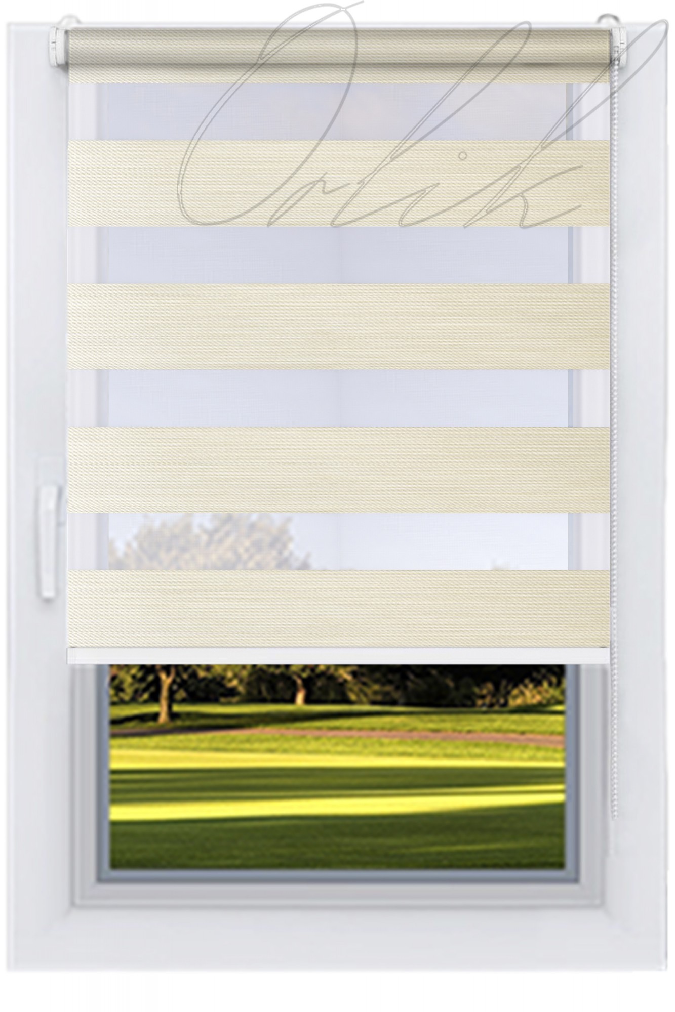 

Ролета тканевая DECOLUX 115х160 BAHAMA-2901 B/OUT Сталь Стандарт 25 белый цепь 125