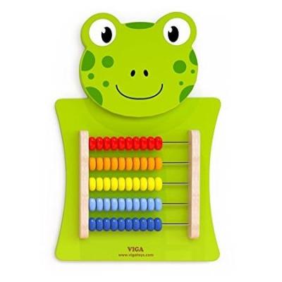 

Развивающая игрушка Viga Toys Лягушка со счетами (50679)