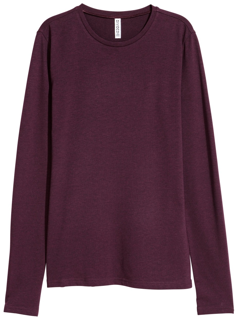 

Лонгслив H&M Divided 02381974_1 XS Сливовый
